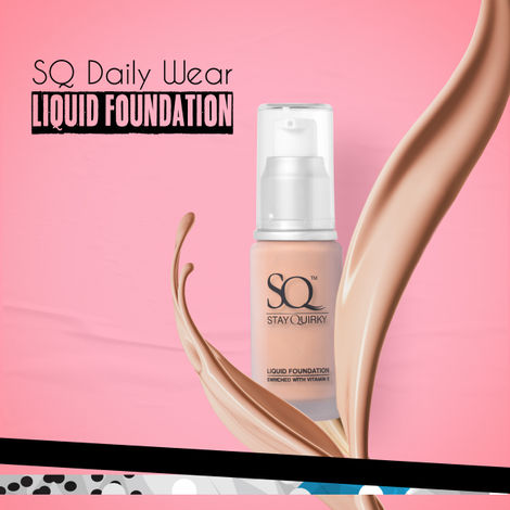 Buy Stay Quirky Daily Wear Liquid Foundation For Fair Skin | Long Lasting | Blendable | Lightweight | Matte - Carry on Caramel 3-Purplle