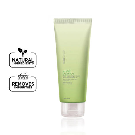 Buy FACES CANADA Urban Balance Daily Cleansing Mousse (125g) | For All Skin Types | Gentle on Skin | Paraben Free | Sulphate Free-Purplle