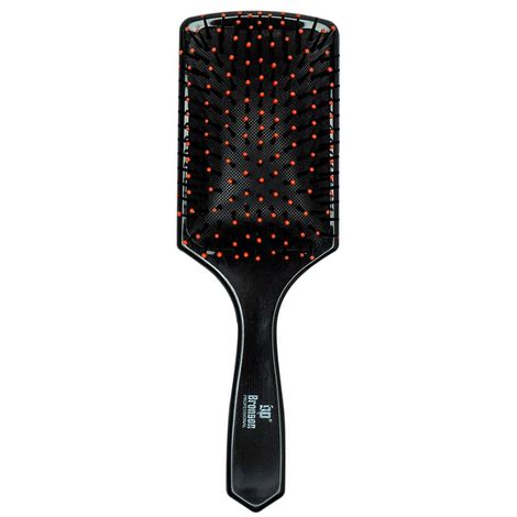 Buy Bronson Professional Paddle Brush For Groming ,Straightening  And Smoothning-Purplle