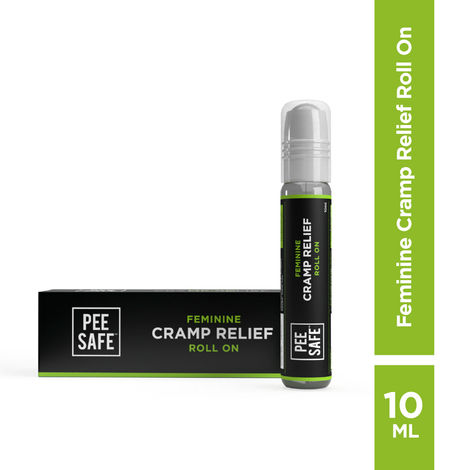 Buy Pee Safe Feminine Cramp Relief Roll On for Period Pain (10 ml)-Purplle
