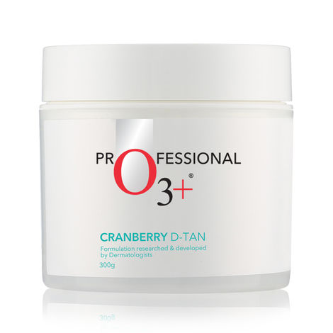 Buy O3+ Cranberry D-Tan For De Tan All skin types (300g)-Purplle