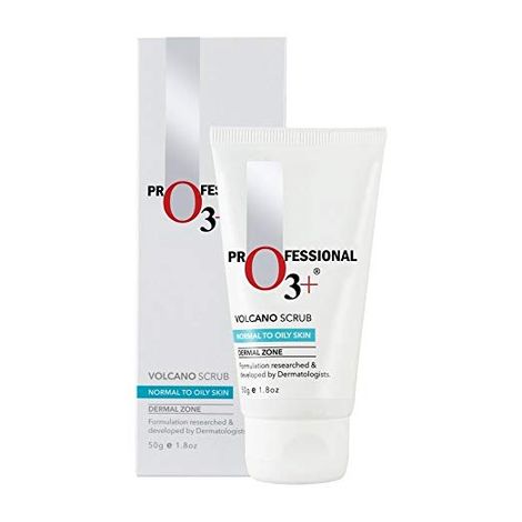Buy O3+ Volcano Scrub Normal To Oily Skin For Blackheads & Instant Brightening (50g)-Purplle