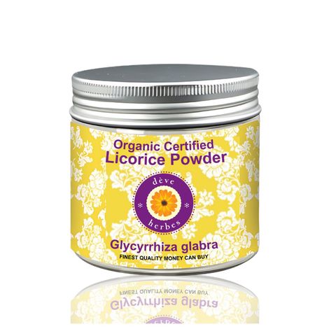 Buy Deve Herbes Pure Licorice/Liquorice Powder (Glycyrrhiza glabra) 200gm Organic Certified 100% Natural Therapeutic Grade-Purplle