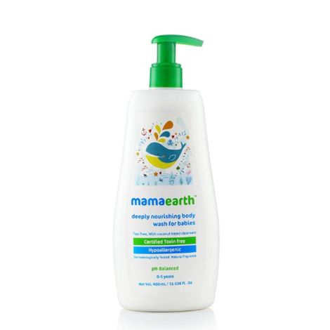 Buy Mamaearth Deeply Nourishing Body Wash (400 ml)-Purplle