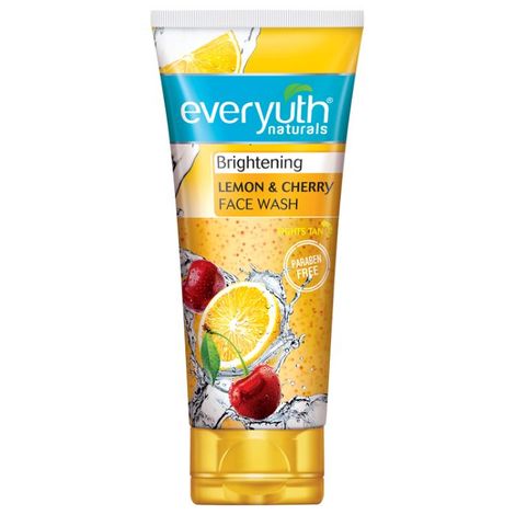 Buy Everyuth Naturals Brightening Lemon and Cherry Facewash (50 g)-Purplle