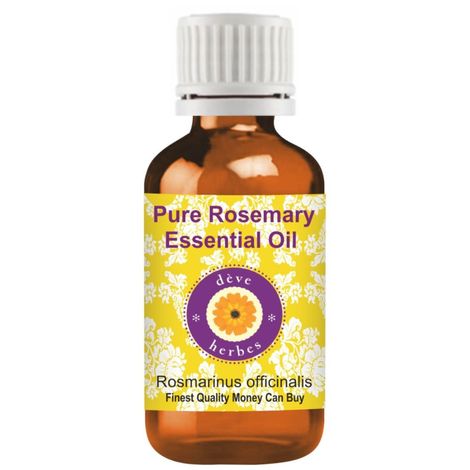 Buy Deve Herbes Pure Rosemary Essential Oil (Rosmarinus officinalis) Natural Therapeutic Grade Steam Distilled (15 ml)-Purplle