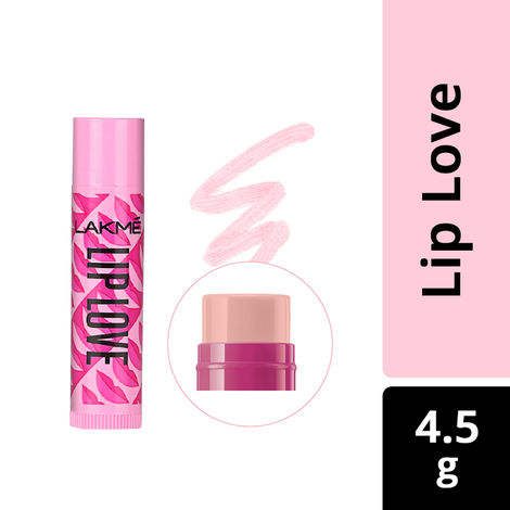 Buy Lakme Lip Love Chapstick - Insta Pink (4.5 g)-Purplle