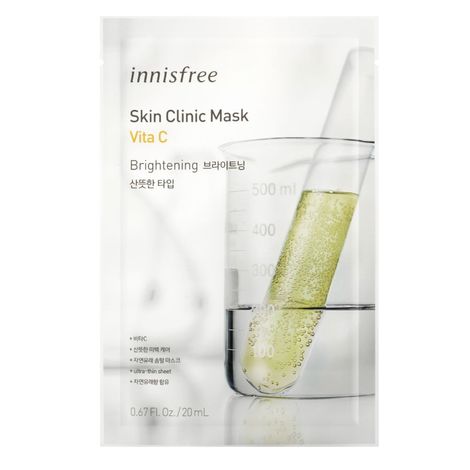 Buy Innisfree Skin Clinic Sheet Mask-Vitamin C 20 ml-Purplle