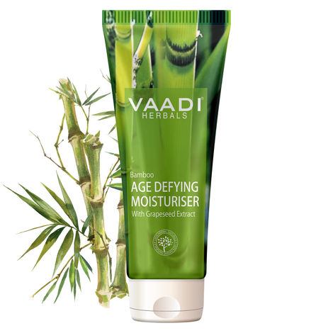 Buy Vaadi Herbals Bamboo Age Defying Moisturizer With Grapeseed Extract (60 ml)-Purplle
