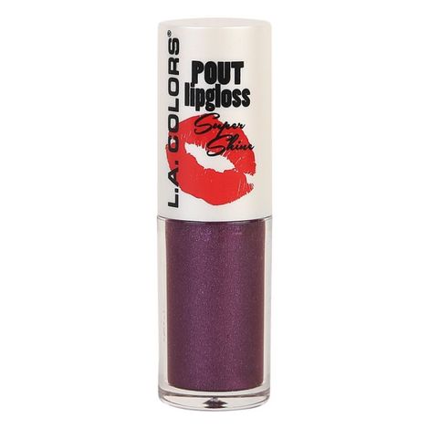 Buy L.A. Colors Pout Shiny Lipgloss - Tantalizing (3.5 g)-Purplle