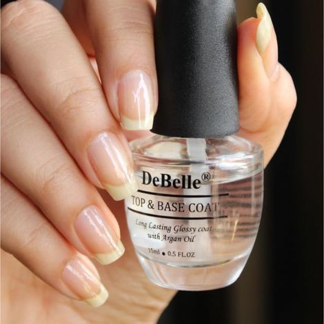 Buy DeBelle Top & Base Coat (15 ml)-Purplle