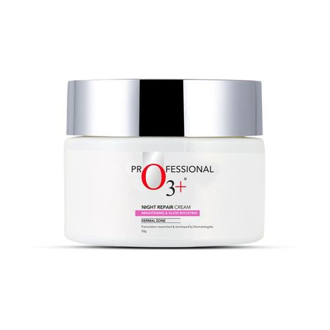 Buy O3+ Night Repair Cream Brightening & Glow Boosting Dermal Zone (50 gm)-Purplle