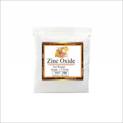 Buy Zenvista Zinc Oxide Powder Diy Skin Care Cosmetics Raw Material Best Sun Protection (50 gm)-Purplle