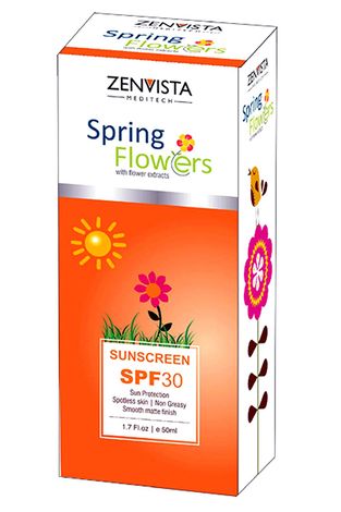 Buy Zenvista Spring Flower Sunscreen (50 ml)-Purplle