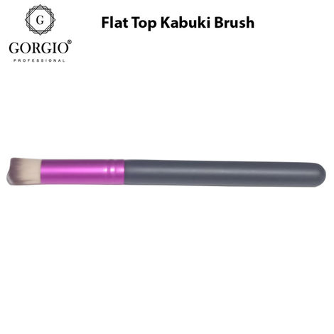 Buy Gorgio professional Flat Top Kabuki Brush (color may vary) 1 Pc-Purplle
