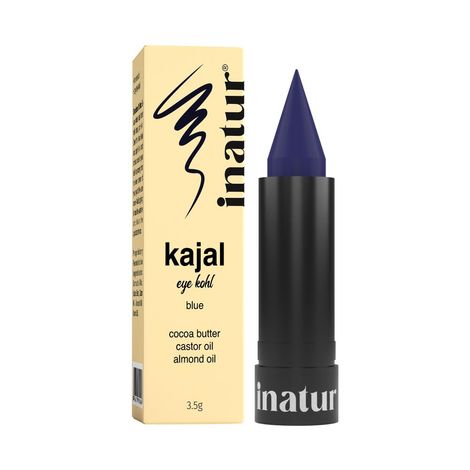 Buy Inatur Organic Eye Kohl Kajal - Blue-Purplle