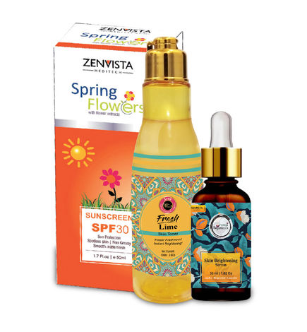Buy Zenvista Age Defence Best 30+ Age Routine For Skin Brightening & Lightening - Combo of 3-Purplle