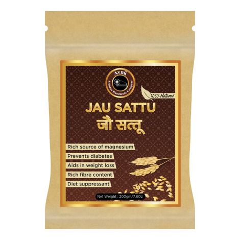 Buy Zenvista Meditech Jau Sattu, Great for Weight Loss, Diabetes, Heart Health, Instant Energy 200 gm-Purplle