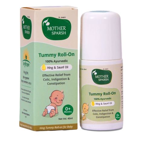 Buy Mother Sparsh Hing Tummy Roll On 40ml-Purplle