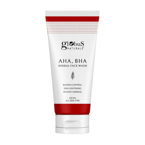 Buy Globus Naturals AHA, BHA Face wash (100 ml)-Purplle