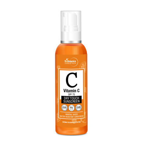 Buy St.Botanica Vitamin C SPF 75 Dry Touch Sunscreen (120 ml)-Purplle