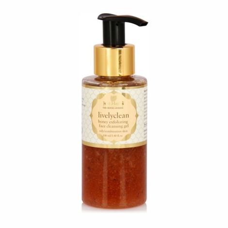 Buy Just Herbs Livelyclean Honey Exfoliating Face Cleansing Gel (100 ml)-Purplle