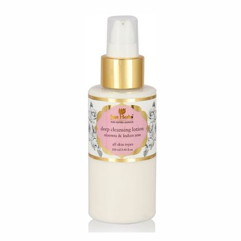 Buy Just Herbs Deep Cleansing Lotion (100 ml)-Purplle