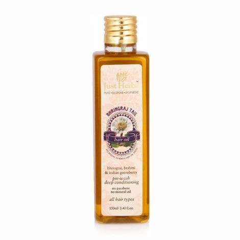 Buy Just Herbs Bhringraj hair oil (100 ml)-Purplle