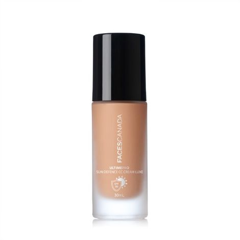 Buy Faces Canada Ultime Pro Sun Defence CC Cream Luxe SPF 50 - Sand 03 (30 ml)-Purplle