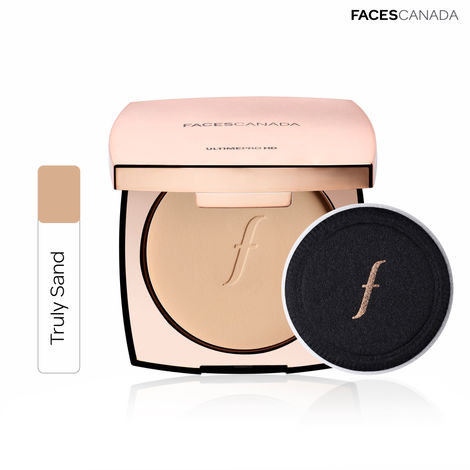 Buy Faces Canada Ultime Pro HD Matte Brilliance Pressed Powder - Truly Sand 04 (8 g)-Purplle