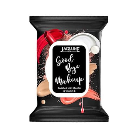 Buy Jaquline USA Goodbye Makeup Remover Wipes 30-Purplle