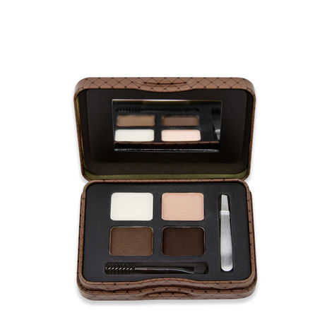 Buy L.A. Girl Inspiring Eyebrow Tin -Dark (6 gm)-Purplle