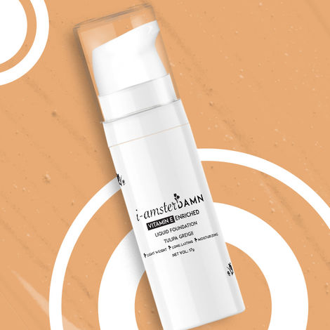 I-AmsterDAMN Vitamin E Enriched Liquid Foundation, Tulipa Greigii - Cape  Cod 2 (17 g)