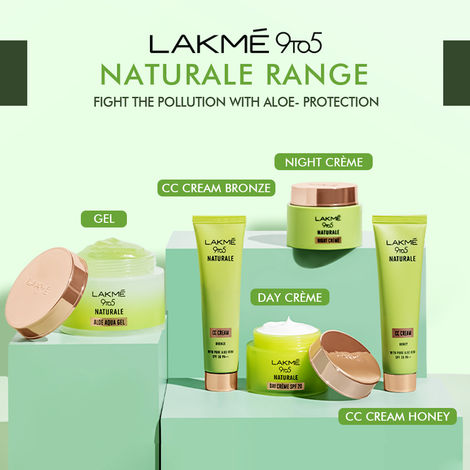 Buy Lakme 9 To 5 Naturale Aloe Aqua Gel (100 g) Online | Purplle