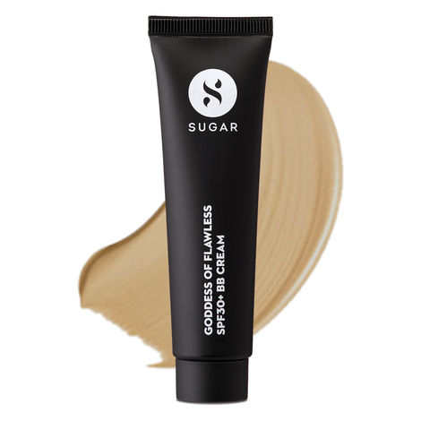 Buy SUGAR Cosmetics Goddess Of Flawless SPF30+ BB Cream - 25 Macchiato (Light Medium)-Purplle