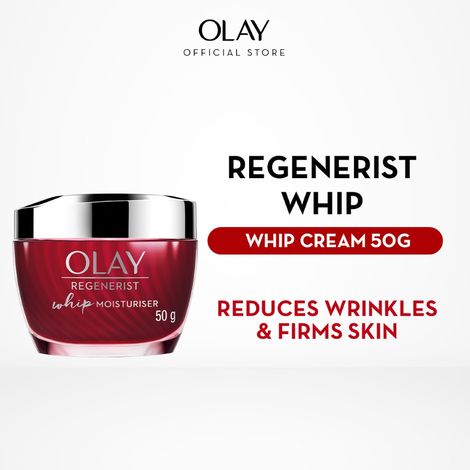 Buy Olay Regenerist SPF Whip Cream |Hyaluronic Acid, Pentapeptides |50 gm-Purplle