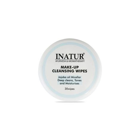 Buy Inatur Jojoba Oil Micellar Make-Up Cleansing Wipes 30 Pcs-Purplle