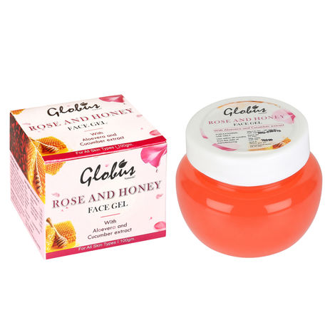 Buy Globus Naturals Rose And Honey Face Gel (100 gm)-Purplle