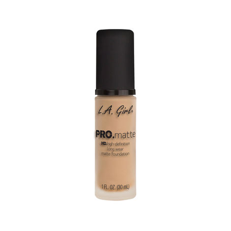 Buy L.A. Girls Pro Color & Pro Matte Foundation - Nude( 30 ml)-Purplle