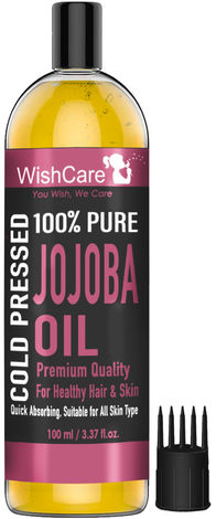 Buy WishCare Pure Cold Pressed Natural Jojoba Oil - For Healthy Hair & Skin-Purplle