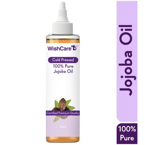 Buy WishCare Pure Cold Pressed Natural Jojoba Oil - For Healthy Hair & Skin 100 ml-Purplle