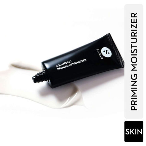 Buy SUGAR Cosmetics Aquaholic 2 in 1 Priming Moisturizer | Non-greasy | Lightweight Formulation | 30 ml-Purplle