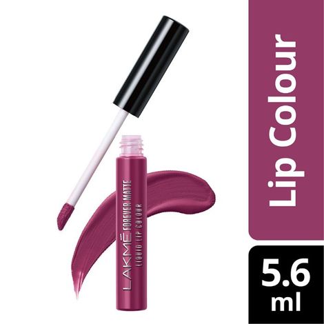 Buy Lakme Forever Matte Liquid Lip Colour - Purple Pout (5.6 ml)-Purplle