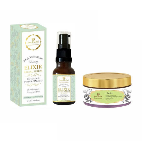 Buy Just Herbs Under-eye kit - Normal/Dry Skin 15 ml-Purplle