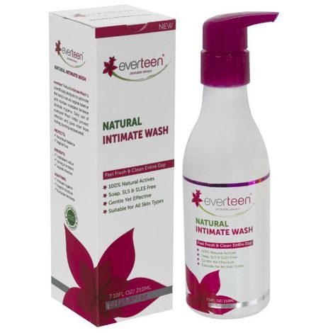 Buy everteen Natural Intimate Wash for Feminine Hygiene in Women - 1 Pack (210 ml)-Purplle