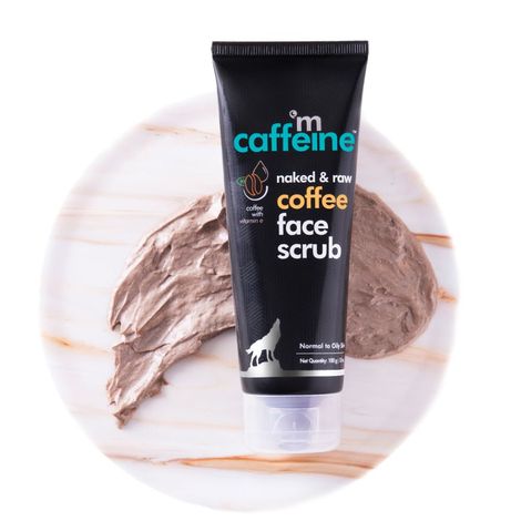Buy mCaffeineA Coffee Face Scrub for Fresh & Glowing Skin (100gm) |Coffee With Vitamin e| Normal to Oily Skin-Purplle