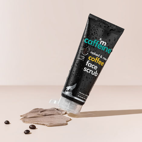 Buy mCaffeineA Coffee Face Scrub for Fresh & Glowing Skin (100 gm) |Coffee With Vitamin e| Normal to Oily Skin-Purplle