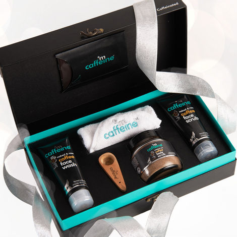 Buy mCaffeine Coffee Moment Skin Care Gift Kit (300 gm)-Purplle