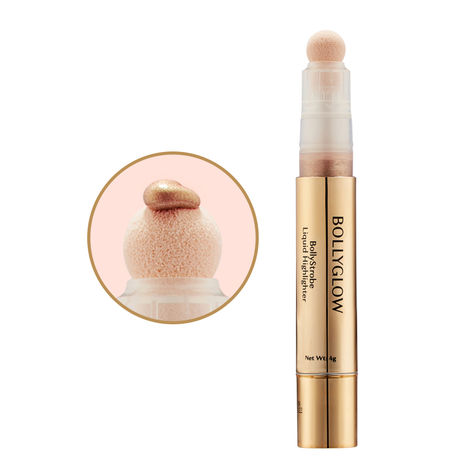 Buy Bollyglow Bolly Strobe Liquid Highlighter Gold Online | Purplle