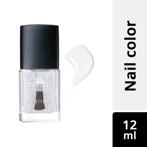 Buy Lakme Absolute Gel Stylist Nail Color - Top Coat (12 ml)-Purplle